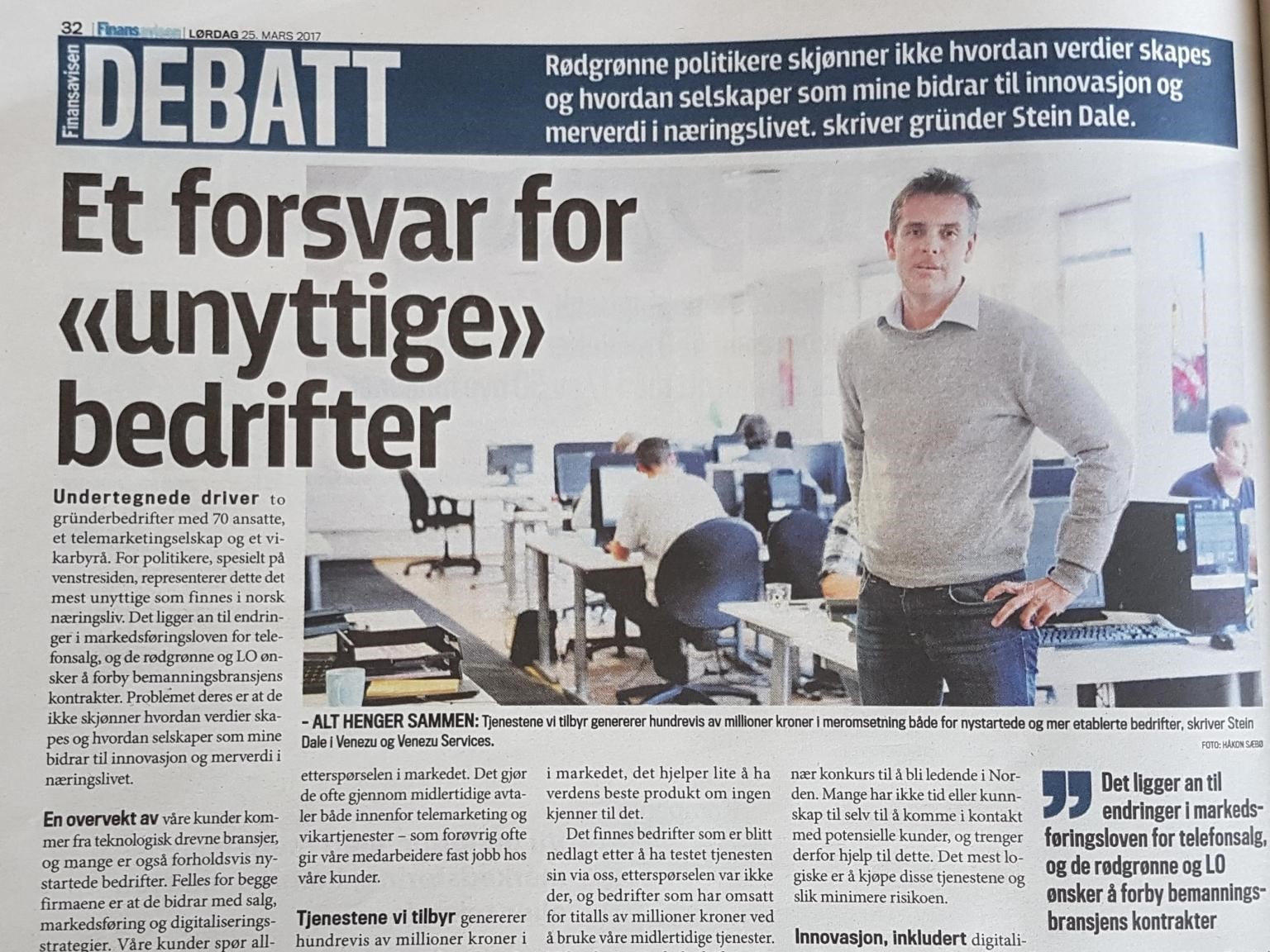 Finansavisen 2017!